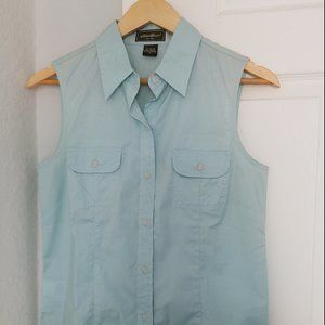 Eddie Bauer cotton/spandex top, Small